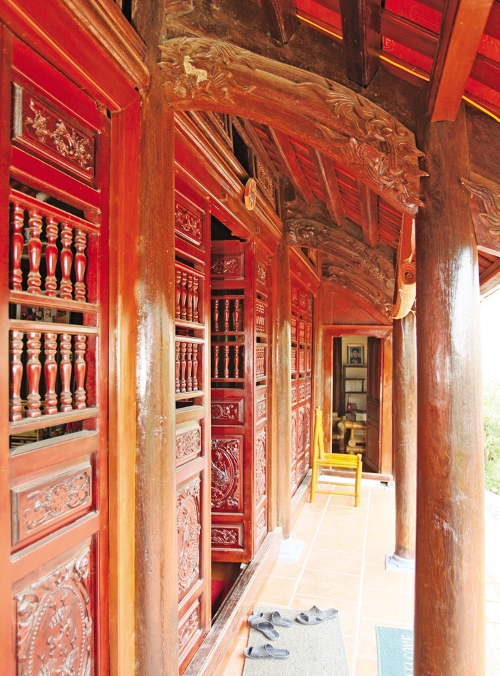 Ngôi nhà của nghệ nhân Lê Văn Xuyên