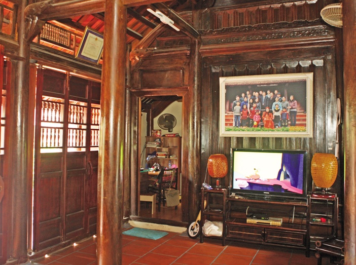 Ngôi nhà của nghệ nhân Lê Văn Xuyên