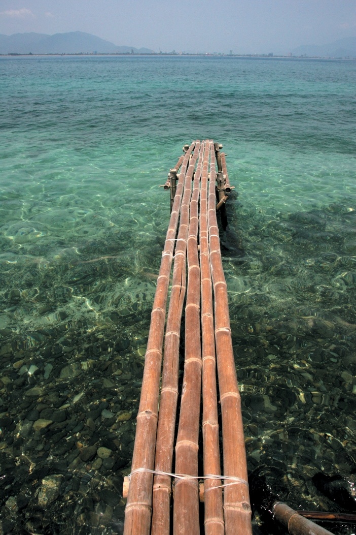 Cầu tre ở Con Sẻ Tre, Nha Trang