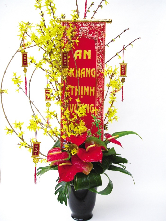 Vài mẫu hoa tết của BD Florist