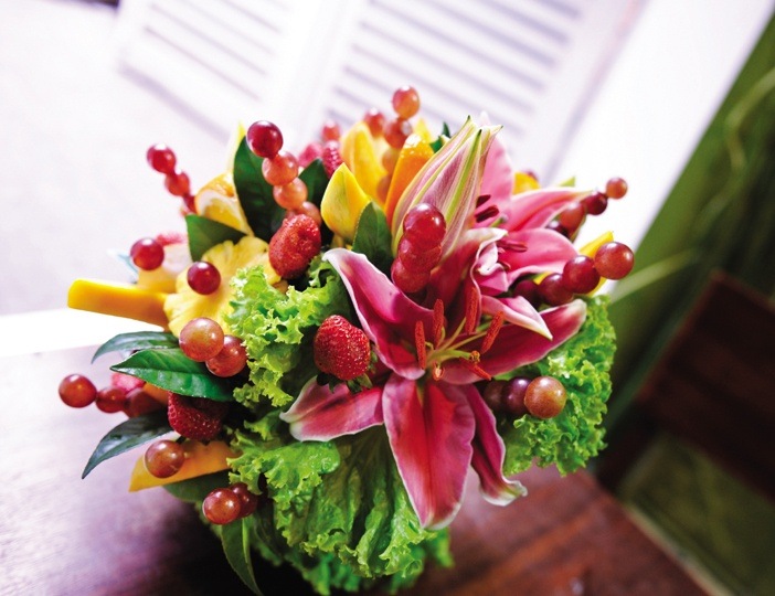 Những kết hợp hoa trái đẹp và ngộ nghĩnh của Padma De Fleur