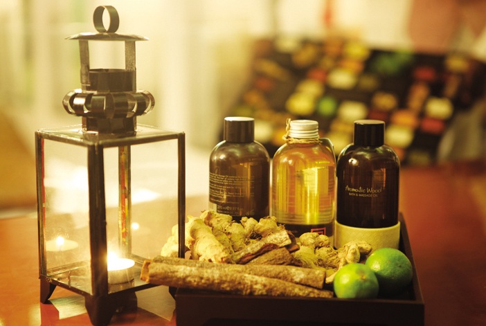 Khu vực spa sang trọng