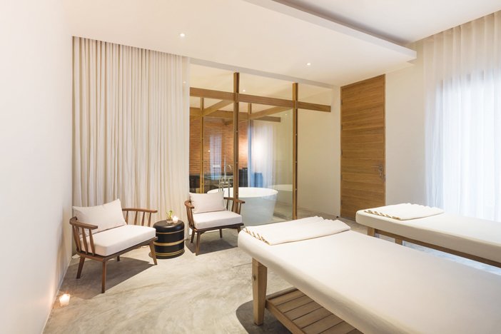 Khu spa không khí thật tinh khiết
