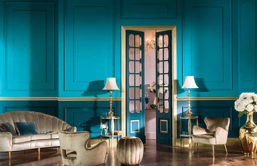 Dấu ấn của gia chủ thể hiện qua màu sơn của ngôi nhà