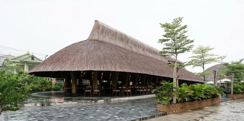 Nhà hàng tre tại Quảng Bình 13