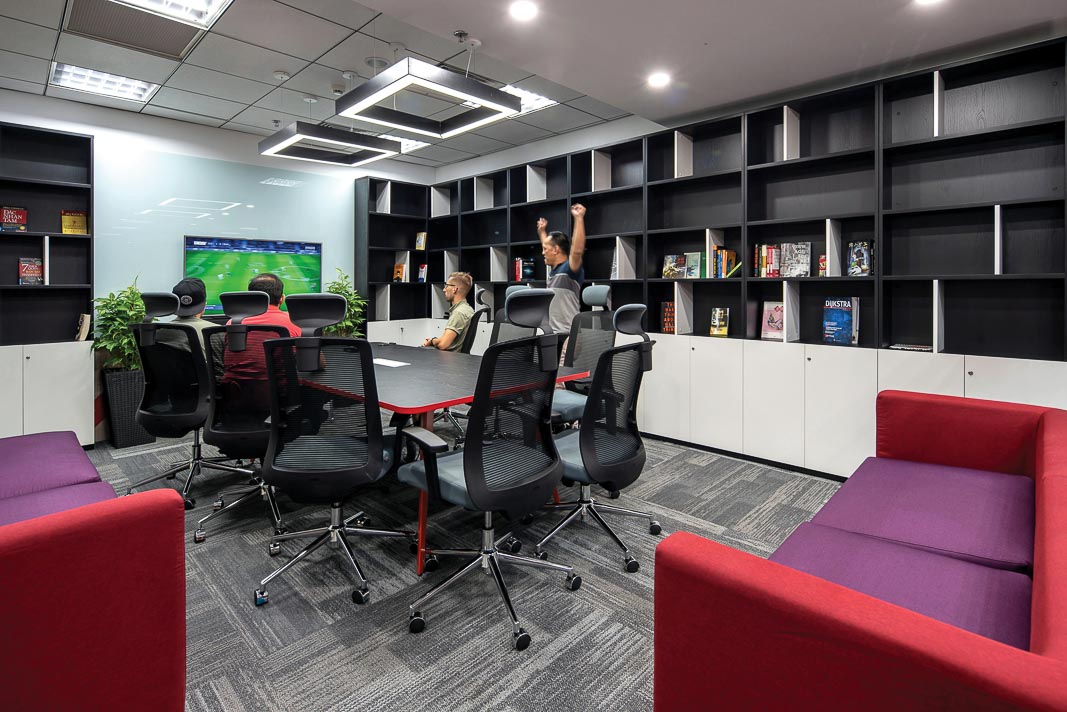 khu vực giải trí của văn phòng Wizeline 2