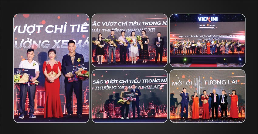 Các nhà phân phối nhận giải thưởng – Tiệc tri ân