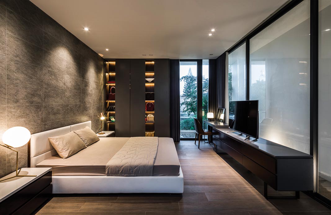 Các phòng ngủ đều tiếp cận với thiên nhiên, có thiết kế theo tinh thần tối giản nhưng vẫn đầy đủ tiện nghi, đậm tính thư giãn 3
